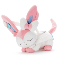 Officiële Pokemon knuffel Sylveon sleeping friends  +/- 24cm (lang) Takara tomy
